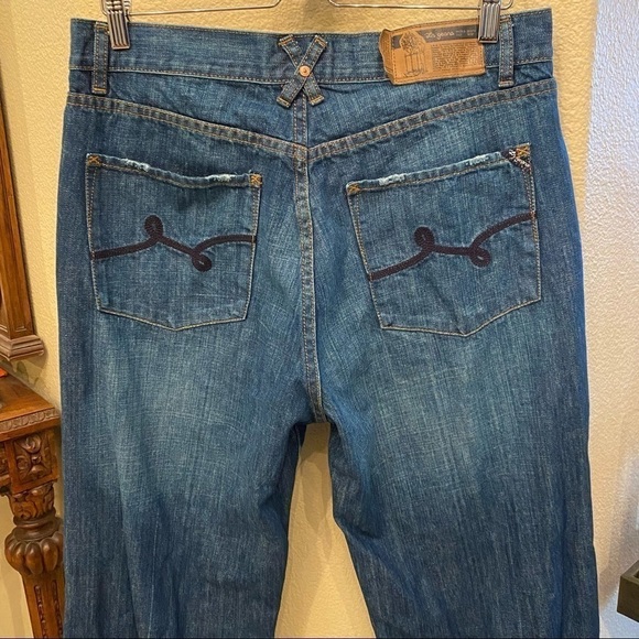 Vintage LRG Men Blue Jeans Size 34-Made in Hong Kong - Picture 2 of 11
